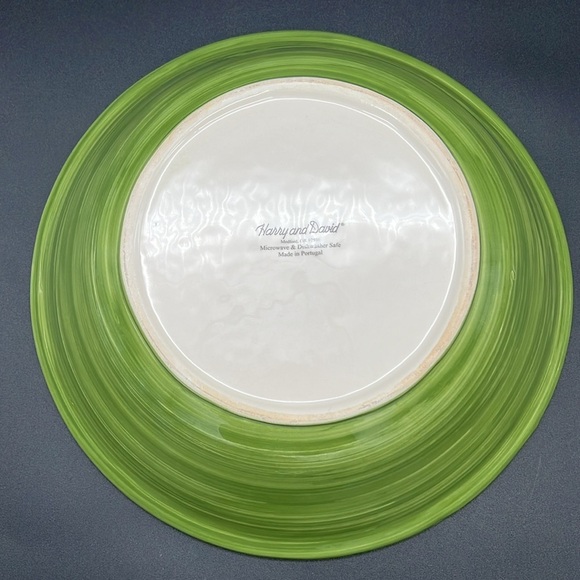 Harry & David Large Serving Bowl with Colorful Vegetables 12.75 inch Diameter - Picture 7 of 10